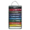 Standard Cloth Fabric Foldable Wall Mounted Belt Display - Grey Standard Cloth Fabric Foldable Wall Mounted Belt Display - Grey