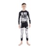 Tatami Kids Essential Camo Long Sleeve Rash Guard - White Tatami Kids Essential Camo Long Sleeve Rash Guard - White