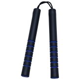 NR-028: Foam Nunchaku Cord With Grip : Blue grips ( E128) - PRE