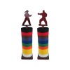 Round Belt Display Stand With Girl/Boy Karate Figure Round Belt Display Stand With Girl/Boy Karate Figure