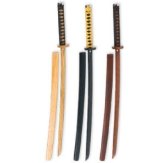 New - Wooden Roped Bokken With Scabbard - PRE ORDER
