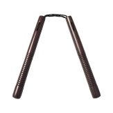 Deluxe Purple Heart Wooden Nunchucks With Cord - PRE ORDER