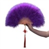 Martial Arts Kung Fu Purple Feather Fan Martial Arts Kung Fu Purple Feather Fan