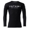 Tatami Adults Katakana Long Sleeve Rash Guard - Black Tatami Adults Katakana Long Sleeve Rash Guard - Black