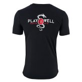 Playwell Cotton Dragon T Shirt - Black