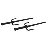 Black Polypropylene Childrens Sai Daggers - 13" - PRE ORDER